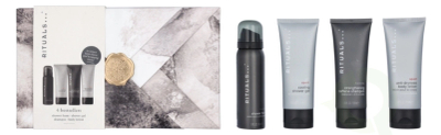 Set për trup & flokë Rituals Homme Invigo rating Treat, Shkumë për dush, 50ml + Shampo, 70ml + Xhel për dush, 70ml, + Losion për trup, 70ml