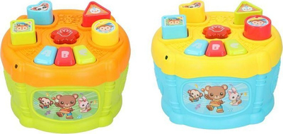 Lodër edukative “Let’s Play”, përputhje formash, mbi 3 vjeç, e verdhë blu