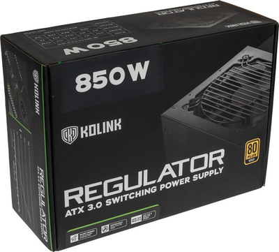 Напојување Kolink Regulator KL-R850FG ATX 3.0, 850W