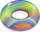Rreth noti Bestway Rainbow Swim Tube 36352, 1.19 m, shumëngjyrësh