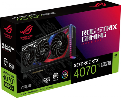 Kartelë grafike Asus ROG Strix GeForce RTX 4070 Ti SUPER 16GB GDDR6X