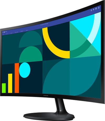 Monitor Samsung S36GD, 24", Full HD, i zi