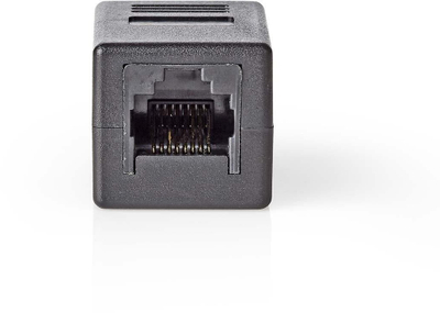 Adapter rrjeti Nedis RJ45 CAT5, lidhës 8P8C, ABS, i zi