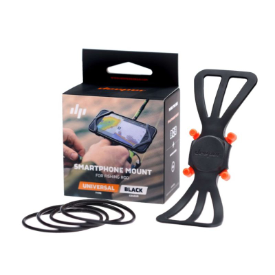 Mbajtëse telefoni Deeper Smartphone Mount, universale për kallam peshkimi, e zezë