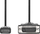 Kabllo HDMI në DVI Nedis CCGL34800BK20, 2m, Full HD 1080p, e zezë