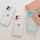 Kapak silikoni Hurtel Milky Case për Samsung Galaxy A72 4G, i butë, gjysmë i tejdukshëm, blu