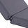Jastëk shezlloni Sifnos textline gri 196(117+1+78)×58×9 cm (HM11236.30T), gri