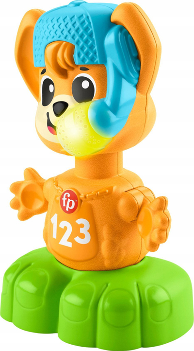 Lodër interaktive Mattel Fisher Price Link Squad Fox, muzikore, që i mëson të kundërtat, shumëngjyrëshe