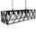Llambë e varur tavani 6 dritare 77,5x25x101Hcm (HM4128), zezë