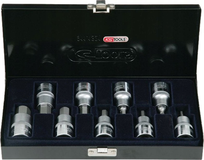 Set çelësash dallesë KS TOOLS 911.1321, 9 pjesë, 1/2", çelik krom vanadium