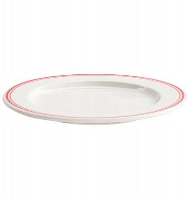 Pjatë e sheshtë Verlo Forte Rivo V FO110 12, 27 cm, e bardhë
