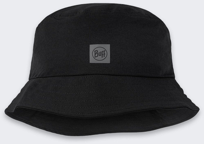 Kapelë bucket Buff Adventure Solid, UPF 50, material i fortë, e zezë