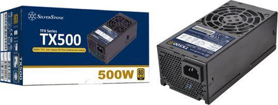Burim energjie SilverStone TX500 Gold SST-TX500-G TFX, 500W