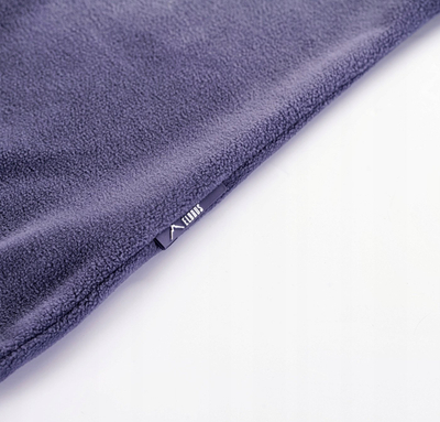 Bluzë fleece për goca Elbrus Larco W, 100% poliester, jakë e lartë, rozë vjollcë