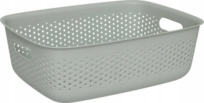 Kosh mbeturinash 5five Tila, 10L, plastik, sage
