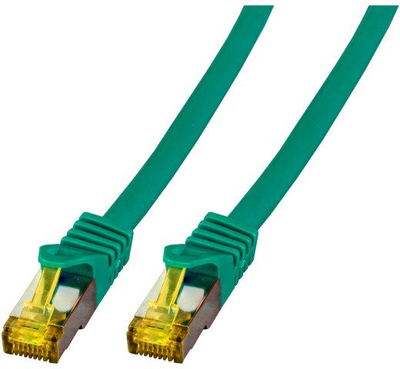 Мрежен кабел EFB Elektronik CAT 6a S/FTP, RJ45, 25 m, зелен