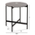 Set tavolina për kafe Ronda 2-pjesësh Φ80cm & Φ50cm (HM21089.01), gri