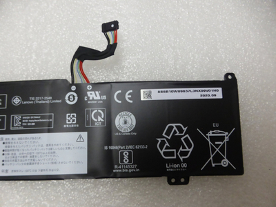 Bateri laptopi Lenovo L19L3PF4, 11.4V, 42Wh, e zezë