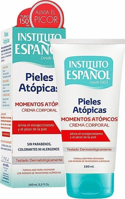 Krem trupi Instituto Español Atopic Skin Eczema, për lëkurë atopike, 150 ml, e bardhë