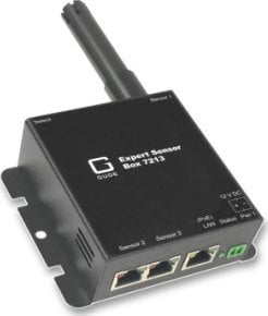 Kuti zgjeruese sensori Kentix 7213-13 Exp. Sensor Box, 2x porta sensori, PoE, gri