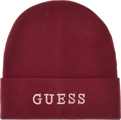 Kapelë për femra Guess Cappello Beanie, L, e kuqe