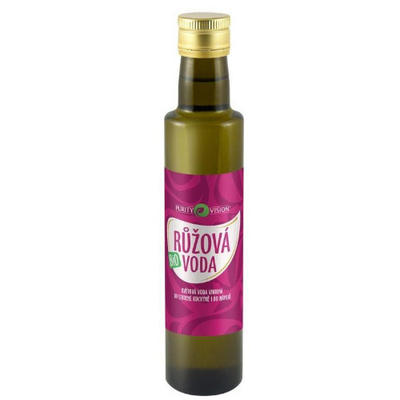Ujë trëndafili Purity Vision Rose Water Damask, 100% natyral, për fytyrë