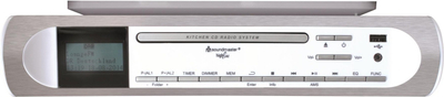 Radio CD për kuzhinë Soundmaster UR2170, DAB/DAB+, USB, ngjyrë argjendtë