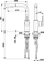 Rubinet kuzhine KFA Duero Basic 6623-110-22 me grykë që tërhiqet, inox
