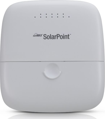 Kontroller solar Ubiquiti sunMAX SolarPoint, MPPT 24V, 7A, i bardhë
