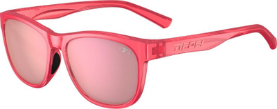 Syze dielli Tifosi Swank Radiant Rose, mbrojtje 100% UVA UVB, kornizë TR 90, rozë