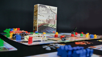 Loja tavoline Devir White Castle, eurogame strategjik, me zare