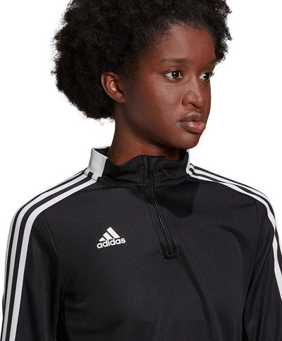 Bluzë trajnimi adidas Tiro 21 për goca, AEROREADY, me mëngë të gjata, e zezë