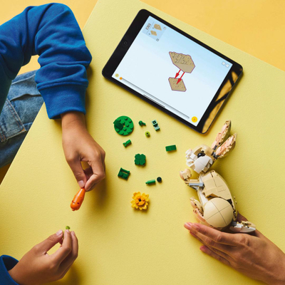 Set LEGO Creator Cute Bunny 3in1, lodër ndërtimi, shumëngjyrësh