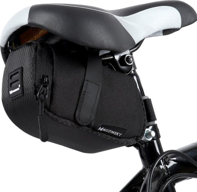 Торба за седло за велосипед Wozinsky WBB8BK, 0.6L, црна