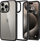 Mbulesë telefoni Spigen Crystal Hybrid, për iPhone 15 Pro Max, matte black