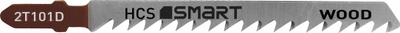 Tehë sharrë elektrike SMART365 HCS Jigsaw Blades, 100mm, 6 TPI, set me 5 copë
