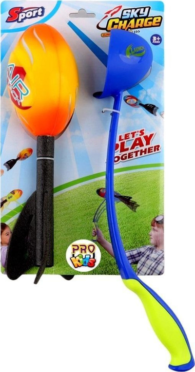Lodër raketë PRO Rocket With Manual Mix Launcher, me lëshues manual, për fëmijë 3+