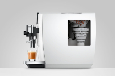 Makina automatike espresso Jura E8, 3.5", kontroll me aplikacion, e bardhë