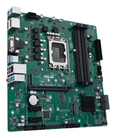 Pllakë amë ASUS PRO B660M-C D4-CSM, Intel B660, LGA 1700, Micro ATX