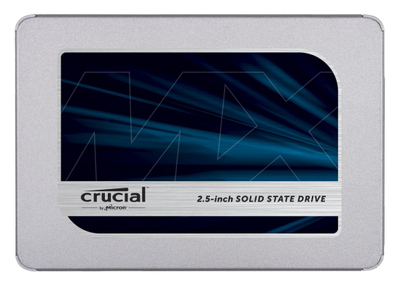 Внатрешен SSD Crucial MX500, 1TB, 2.5\", до 560 MB/s