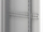 Shufër për sistemim kabllosh për rack Triton RAC-VP-X51-X1, 80 cm, RAL 7035