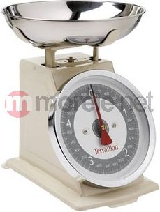 Peshore kuzhine Terraillon Tradition 500, 5kg, mekanike me tarrë, krem