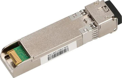 Modul rrjeti Extralink EX.13674 SFP+, 10 Gbit/s, fibër optike 1510 nm, ngjyrë argjendtë