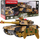 Lodër tank me telekomandë WAR Tank, 2.4GHz, 1:18, ngjyrë rere