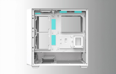 Kasë kompjuteri DarkFlash DS900WD, Midi Tower, e bardhë, pa ventilatorë