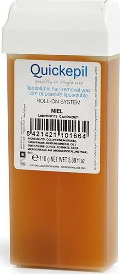 Dyllë depilimi Quickepil me mjalt natyral, roll on, 110g