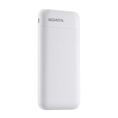 Bateri e jashtme ADATA C100, 10000 mAh, karikim i shpejtë 20W, e bardhë