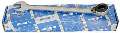 Set çelësa unazor ratchet Unior 160/2CB, 1 copë, në kuti