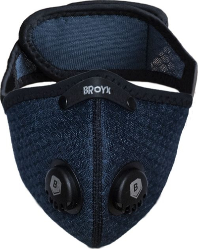 Maskë anti-smog Broyx Alfa, e kaltër, M