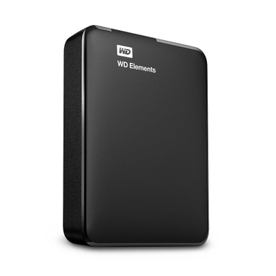 Hard disk i jashtëm Western Digital Elements, 2TB, USB 3.0 5Gbps, i zi